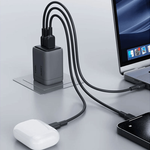 Aukey Comet Mix 3 100W PD Wall Charger With GaN Technology - Black | PA-C5