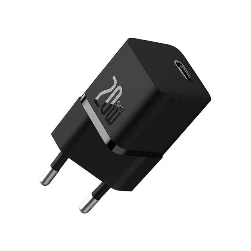 Baseus GaN5 Fast Charger(mini) USB-C 20W EU - Black