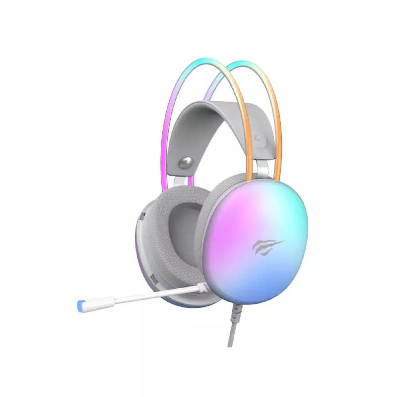 HAVIT Gaming Headphones H2037d RGB 3.5mm - White