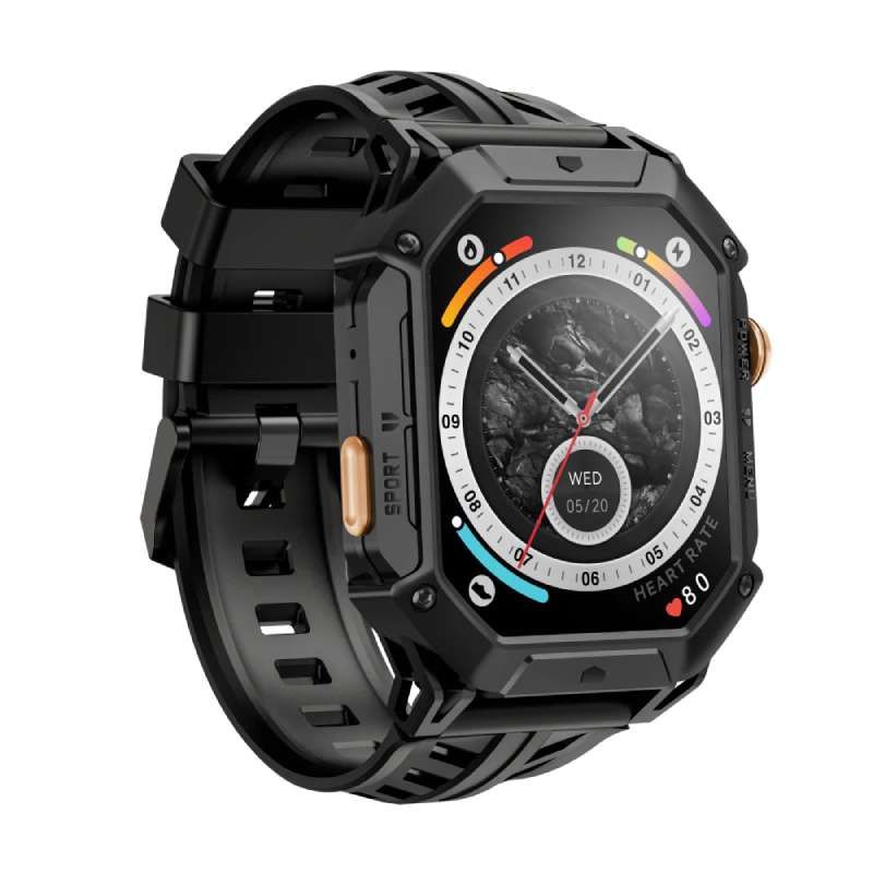 HAYLOU IRON N1 Smart Watch 2.13-inch AMOLED - Black