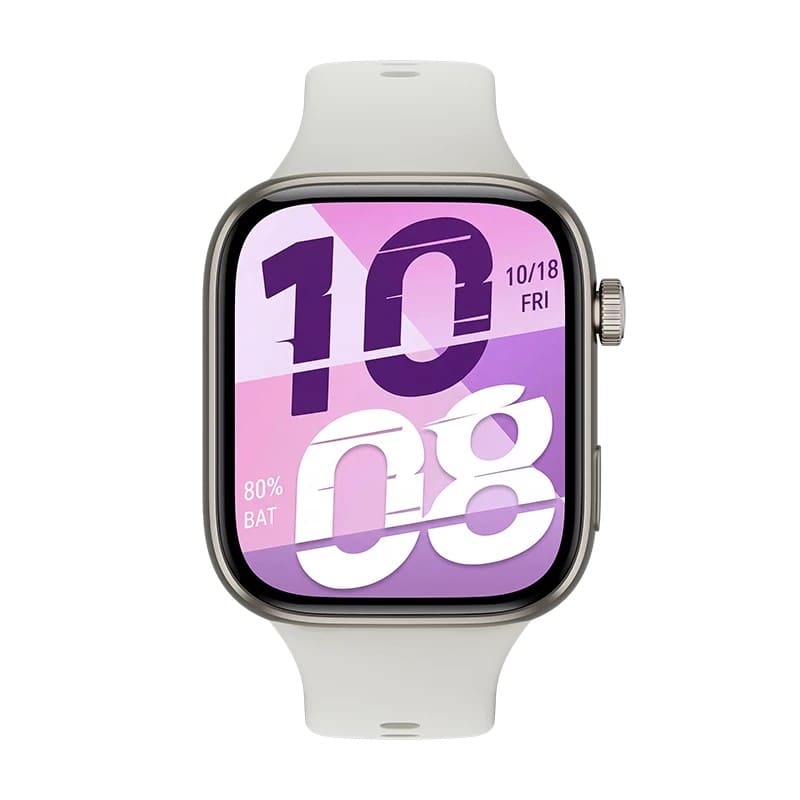 HONOR Watch X5i Smartwatch - 1.97" AMOLED Display - Bluetooth Calling - White