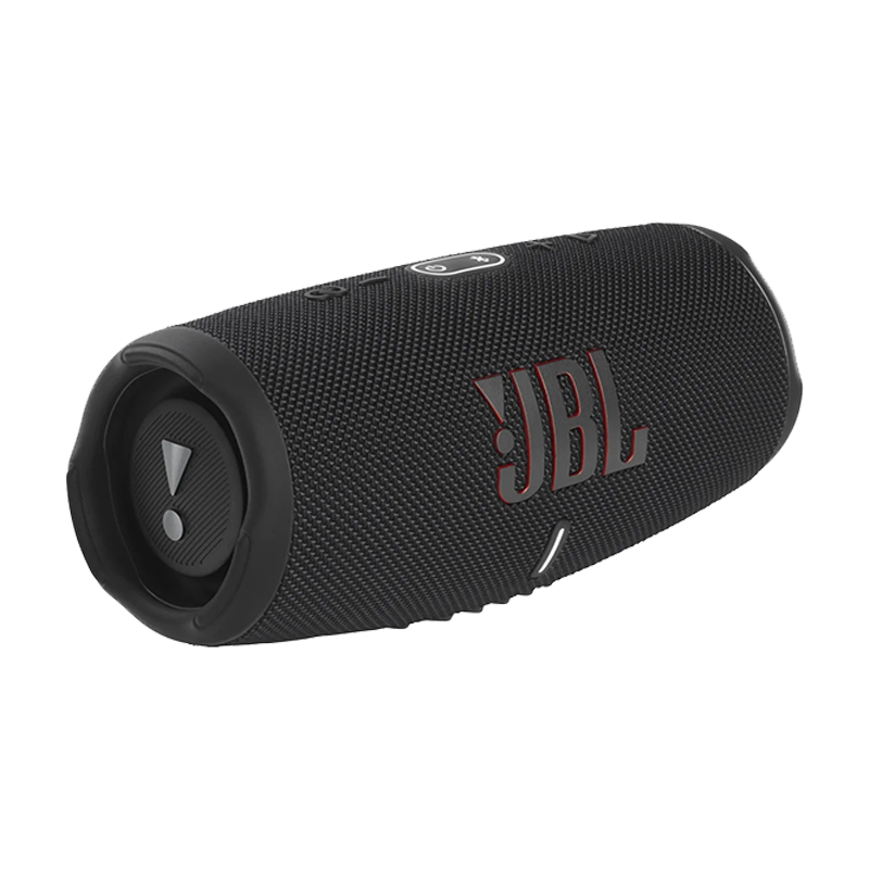 مكبر صوت JBL Charge 5 اللاسلكي المقاوم للماء - أسود