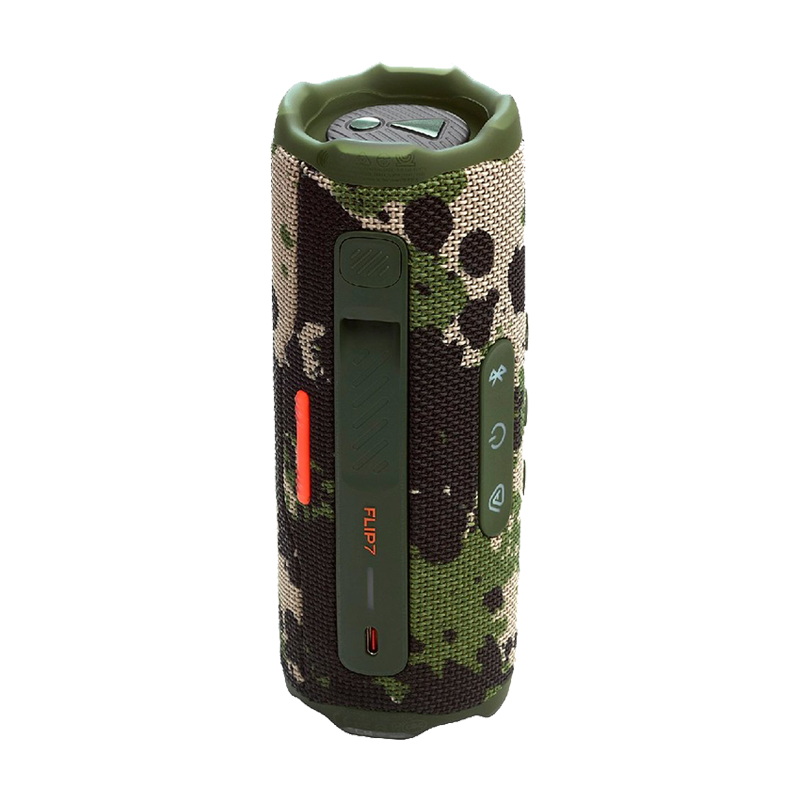 JBL Flip 7 Portable Bluetooth Speaker - IPX7 Waterproof, Deep Bass, 12H Playtime - Squad