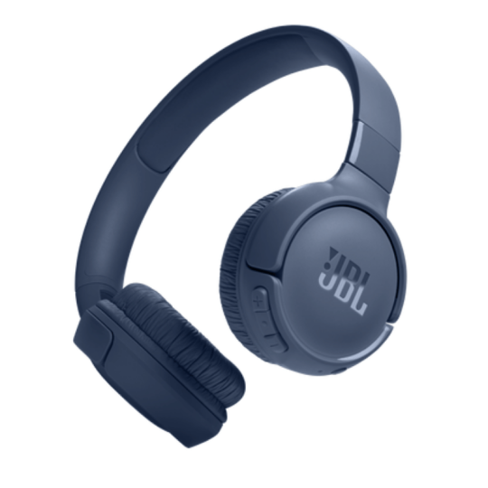 JBL Tune 520BT Wireless On-Ear Headphones – Pure Bass, Long Battery, Blue