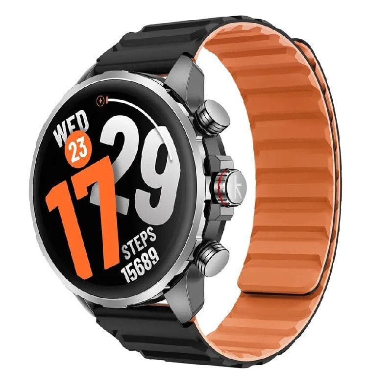 Kieslect KR3 Smart Watch - 1.5" AMOLED Display - GPS -  Bluetooth Calling - Black