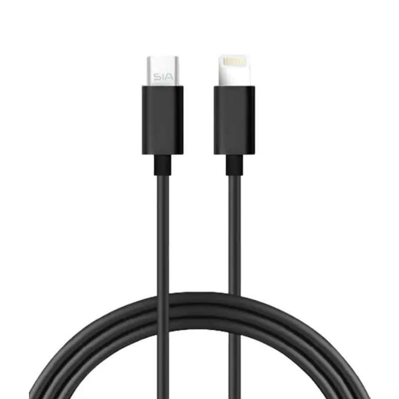 SIA SI-CB0022 POWER CABLE CL 36W 1M USB-C TO LIGHTNING - Black