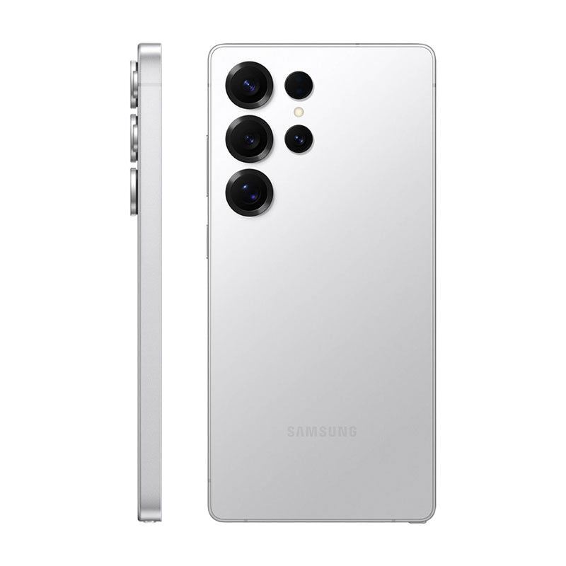 Samsung Galaxy S25 Ultra - 256GB Storage - 12GB RAM - 5G -Titanium White Silver - One Year Warranty