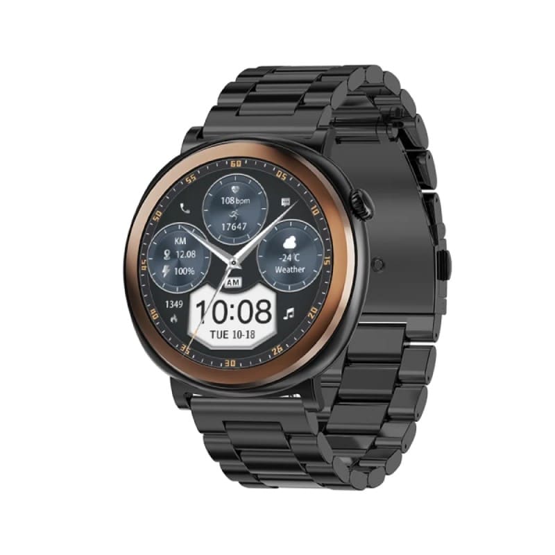 Smart Gate S1 Smart Watch Dual Strap - Black 