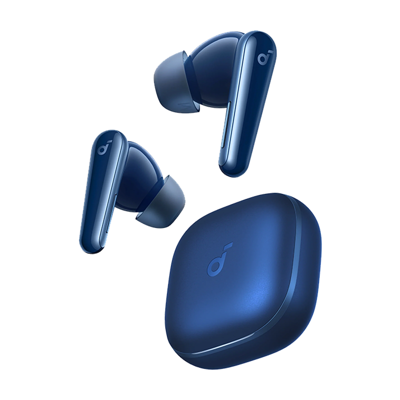 Anker Soundcore Liberty 5 True Wireless Earbuds with Noise Cancelling – Long Battery Life - A3957H31 - Blue