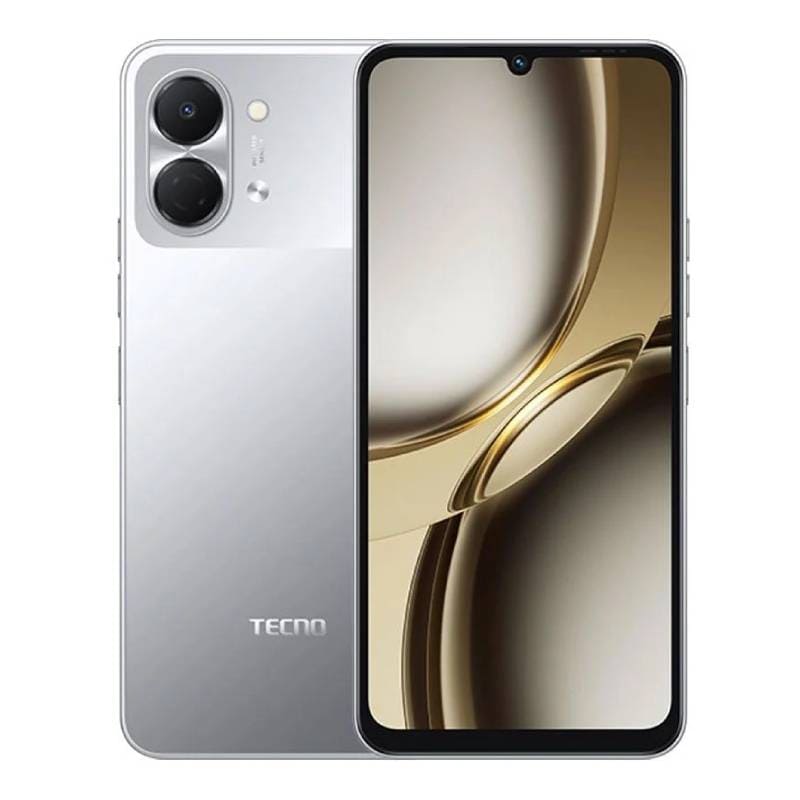 TECNO Spark Go3 - 128GB Storage - 4GB RAM –Titanium Grey