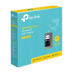 TP-Link - WN823N 300Mbps Mini Wireless N USB Adapter Dongle  - Black
