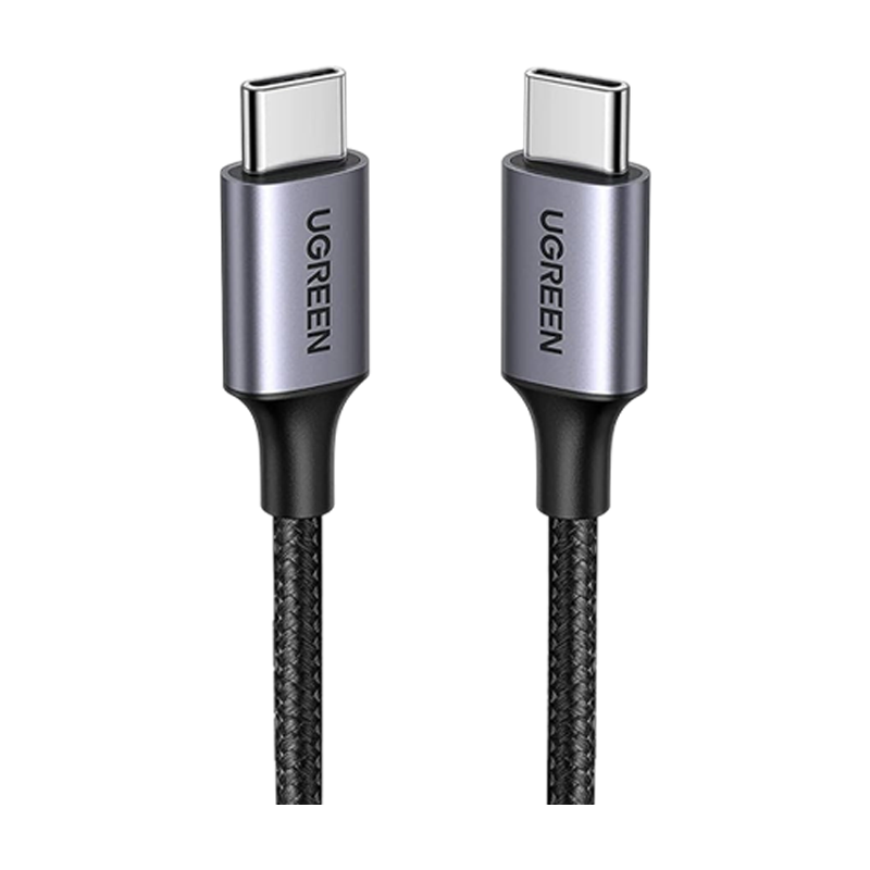 UGREEN PB507 Power Bank 10000mAh 20W Two Ways Fast Charging + UGREEN USB-C to USB-C ROUND CABLE (60w) Braided