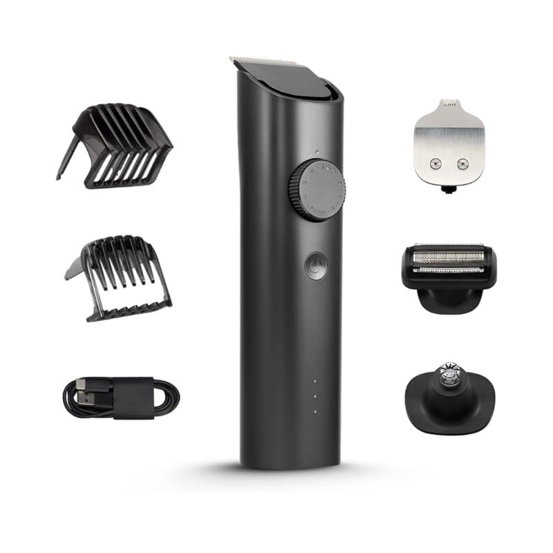 Xiaomi Grooming Kit Pro 5-in-1 Waterproof Beard Trimmer & Electric Shaver - Black