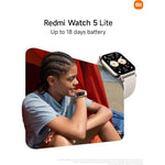 Xiaomi Redmi Watch 5 Lite Smartwatch – 1.96″ Display- light gold