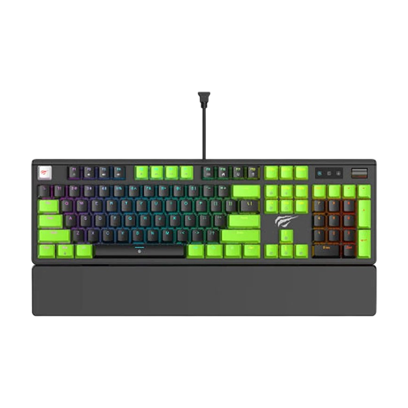 Havit Mechanical Gaming Keyboard  KB926L Wired Black & Green