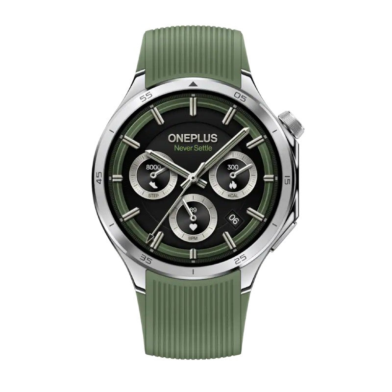 OnePlus Watch 3 46mm Titanium Bezel Smartwatch with AMOLED Display - Emerald Titanium